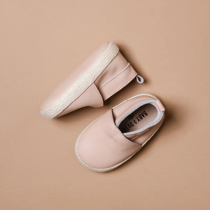 Baby Dutch Baby Schoentjes Lou Roze Leather - Baby Dutch - Babywinkel - 8719558443536