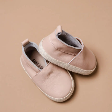 Baby Dutch Baby Schoentjes Lou Roze Leather - Baby Dutch - Babywinkel - 8719558443536