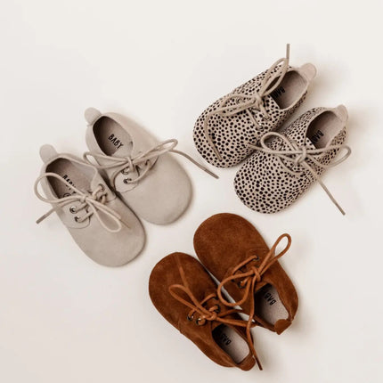 Baby Dutch Baby Schoentjes Nova Spikkel Suede - Baby Dutch - Babywinkel - 8719558443451