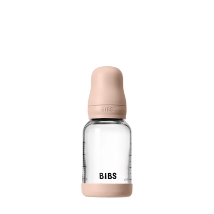 Baby glazen flessenset 120ml latex - Blush - Babywinkel - 5713795265589