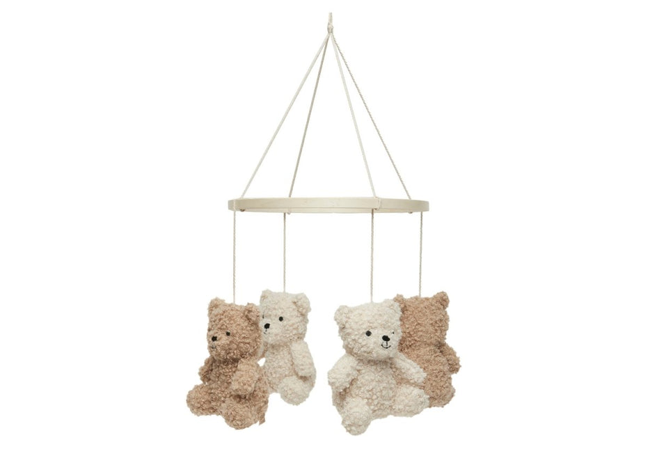 Baby Mobiel Teddy Bear - Naturel/Biscuit - Babywinkel - 8717329370463