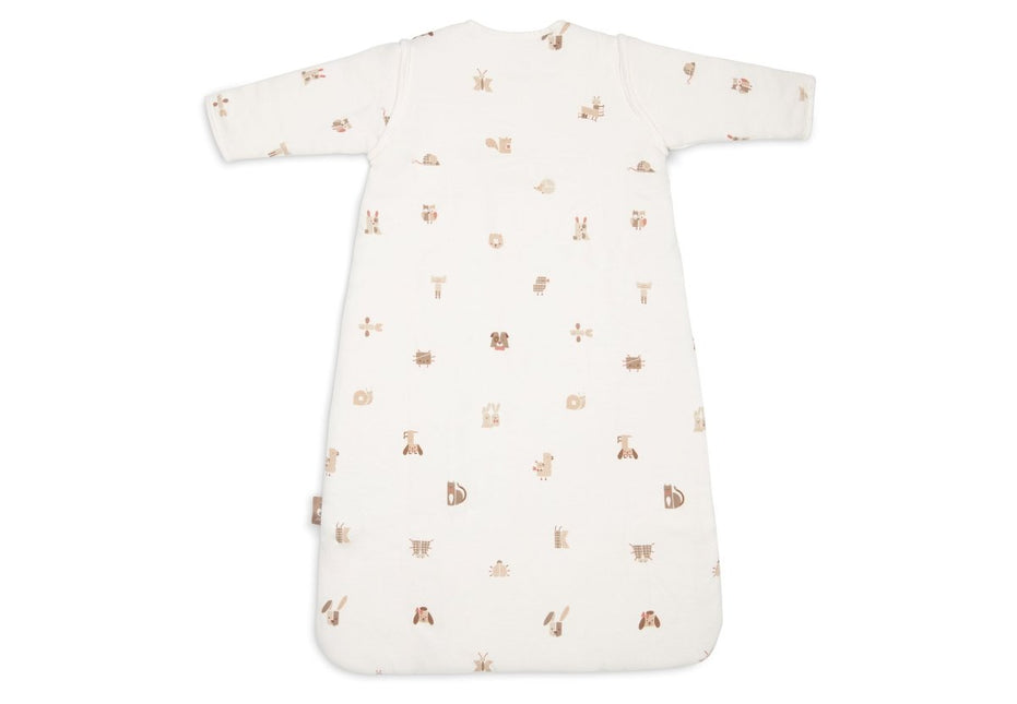 Baby Slaapzak met Afritsbare Mouw 70cm - Animal Friends - Babywinkel - 8717329403758