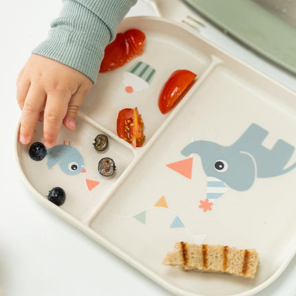 Babybord met compartimenten Celebration Sand koop je bij Babywinkel