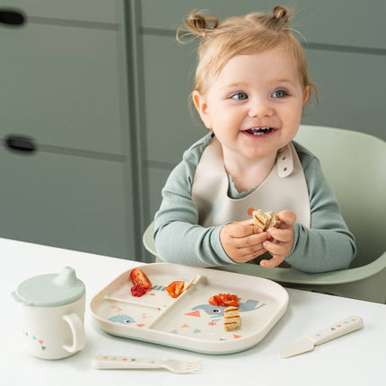 Babybord met compartimenten Celebration Sand koop je bij Babywinkel