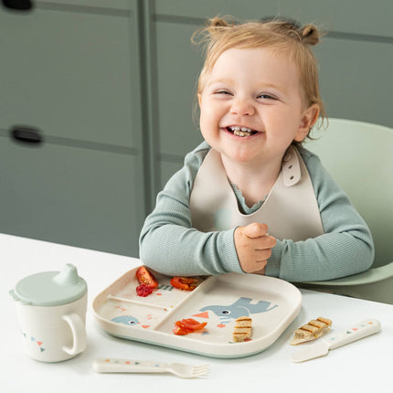 Babybord met compartimenten Celebration Sand koop je bij Babywinkel