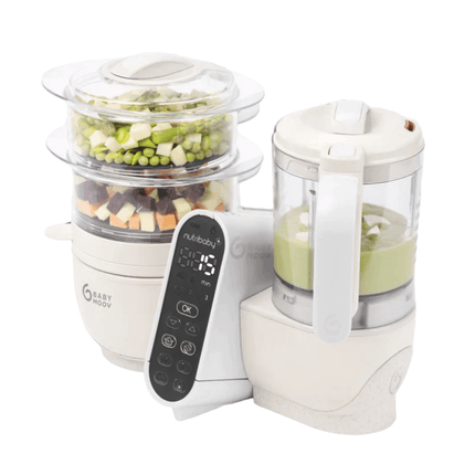 Babymoov Keukenmachine Nutribaby Mineral Beige - Babymoov - Babywinkel - 3661276179820