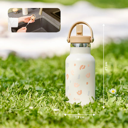 Babymoov Little Explorer Geïsoleerde RVS Drinkfles Ivory koop je bij Babywinkel