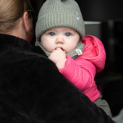 Baby's Only Babymutsje met Pompon Cool Urban Green 3 - 36Mnd - Baby's Only - Babywinkel - 8720791359126
