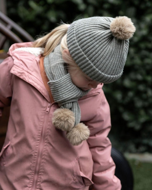 Baby's Only Babymutsje met Pompon Cool Urban Green 3 - 36Mnd - Baby's Only - Babywinkel - 8720791359126