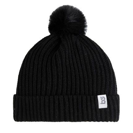 Baby's Only Babymutsje met Pompon Cool Zwart 3 - 36Mnd - Baby's Only - Babywinkel - 8720791359089