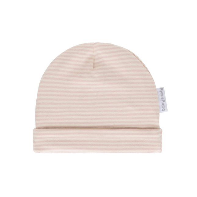 Baby's Only Babymutsje Stripe Oud Roze - Baby's Only - Babywinkel - 8720791356989