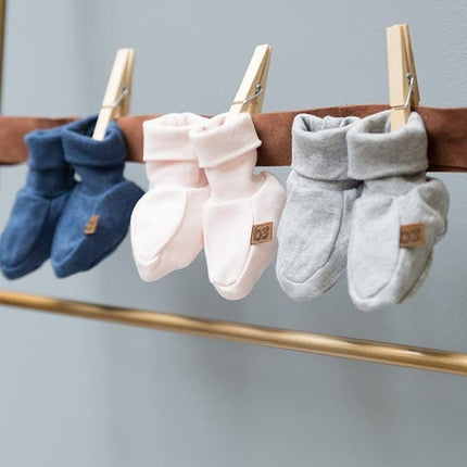 Baby's Only Babyslofjes Melange Grijs - Baby's Only - Babywinkel - 8719497046195