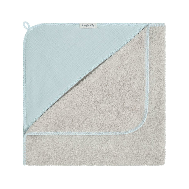 Baby's Only Badcape Baby Fresh Misty Blue - Baby's Only - Babywinkel - 8720791355197