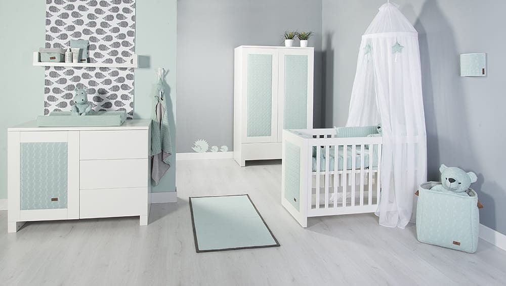 Baby's Only Bedomrander Cable Stonegreen koop je bij Babywinkel