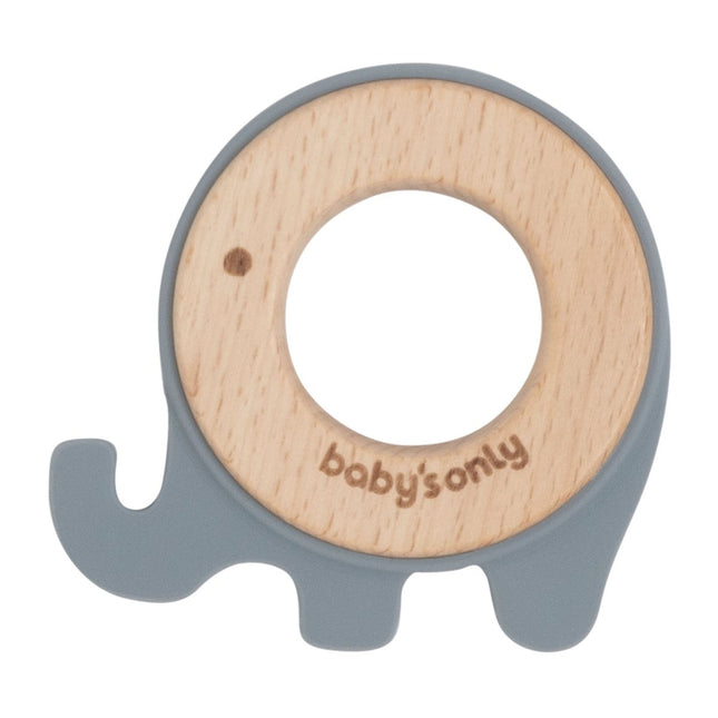Baby's Only Bijtring Olifant Grijs koop je bij Babywinkel