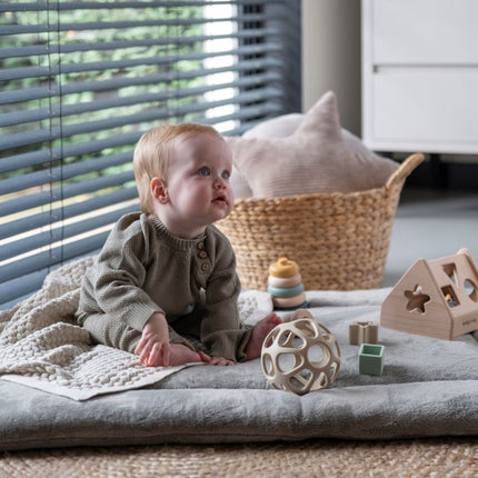 Baby's Only Boxkleed Cozy Urban Green 75X95cm - Baby's Only - Babywinkel - 8720791356279