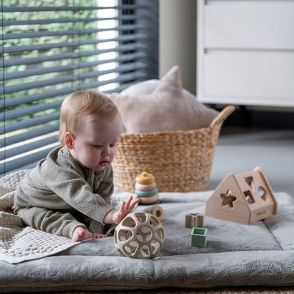 Baby's Only Boxkleed Cozy Urban Green 75X95cm - Baby's Only - Babywinkel - 8720791356279