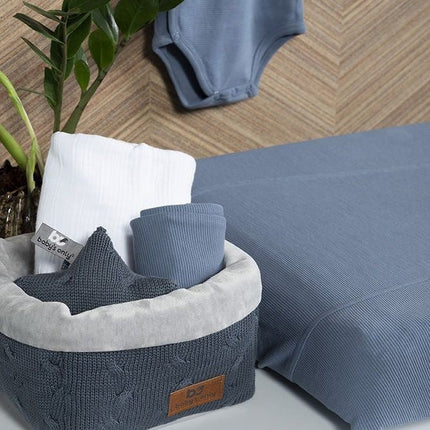 Baby's Only Commodemandje Cable Granit - Baby's Only - Babywinkel - 8720088335598