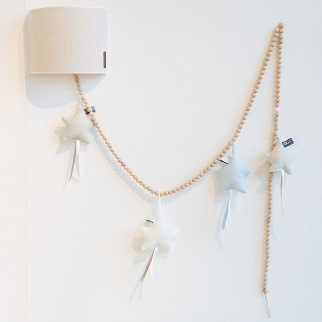 Baby's Only Hangspeeltje Classic Wol Wit - Baby's Only - Babywinkel - 8719075022054