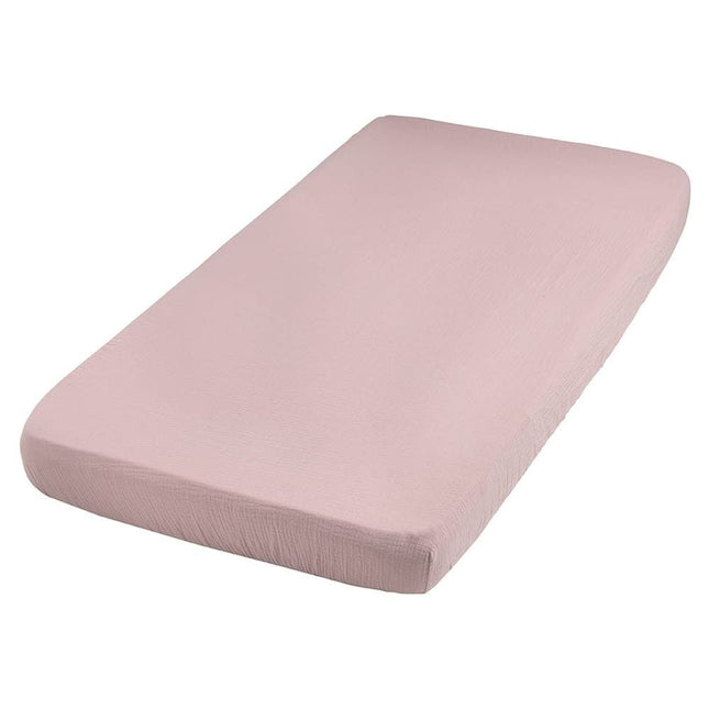 Baby's Only Hoeslaken Breeze Oud Roze 60x120cm - Baby's Only - Babywinkel - 8720088331217