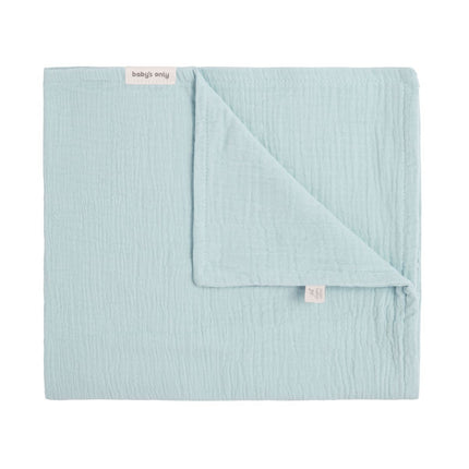 Baby's Only Ledikantdeken Fresh Misty Blue 100x135cm - Baby's Only - Babywinkel - 8720791354879