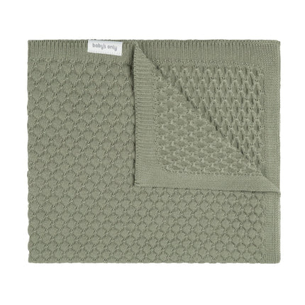 Baby's Only Ledikantdeken Sky - Chunky Urban Green - Baby's Only - Babywinkel - 8720512366709