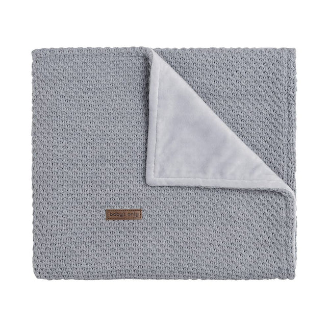 Baby's Only Ledikantdeken Soft Flavor Grijs - Baby's Only - Babywinkel - 8719497042609