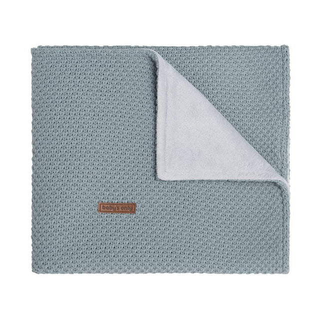 Baby's Only Ledikantdeken Soft Flavor Stonegreen - Baby's Only - Babywinkel - 8720088332191