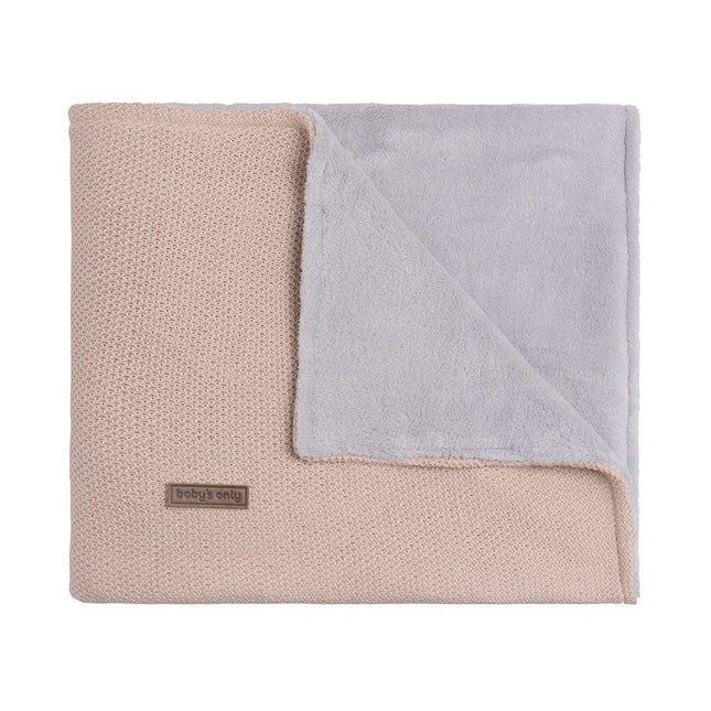 Baby's Only Ledikantdeken Teddy Classic Blush - Baby's Only - Babywinkel - 8719497047550