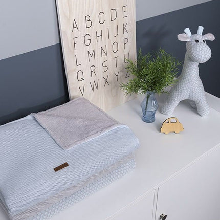 Baby's Only Ledikantdeken Teddy Classic Stonegreen - Baby's Only - Babywinkel - 8719497047543