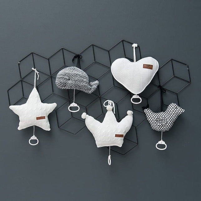 Baby's Only Muziekhanger Baby Ster Cable Antraciet - Baby's Only - Babywinkel - 8718481182222