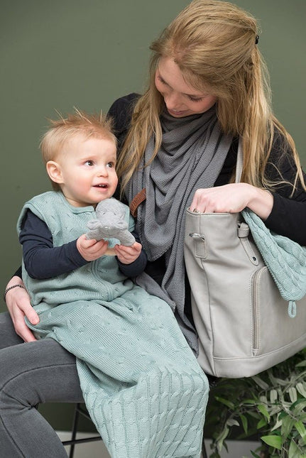 Baby's Only Slaapzak Baby Cable Wit 70cm koop je bij Babywinkel