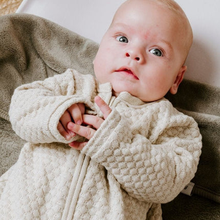 Baby's Only Slaapzak Baby Lange Mouw Sky Warm Linen 70cm - Baby's Only - Babywinkel - 8720791354039