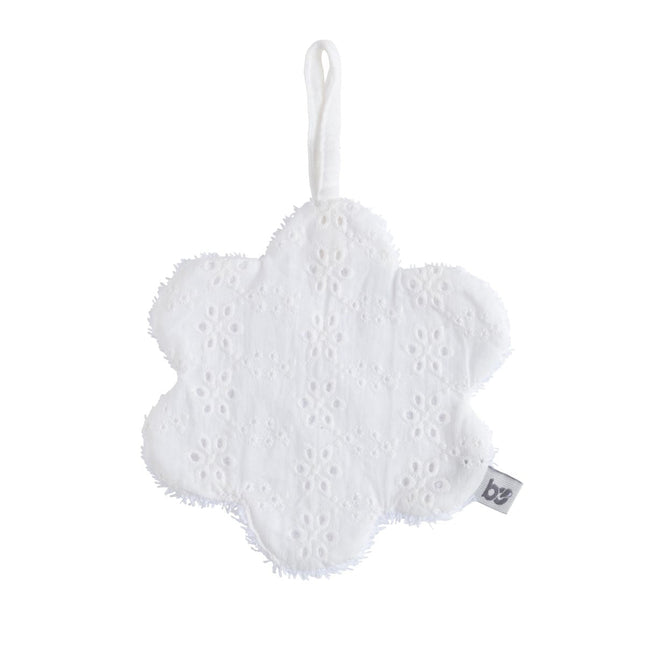 Baby's Only Speendoekje Bloem Calm Wit - Baby's Only - Babywinkel - 8720791359416