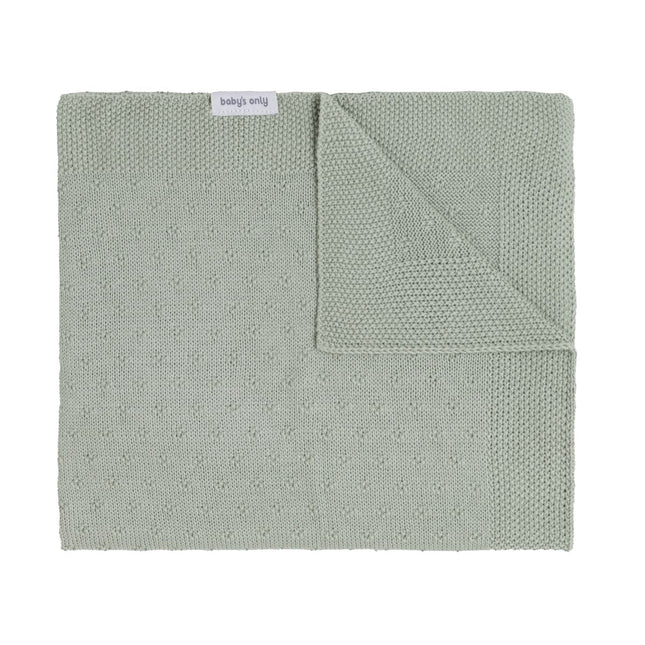 Baby's Only Wiegdeken Mood Laurel Green - Baby's Only - Babywinkel - 8720791359447