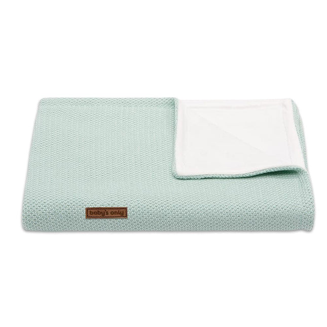 Baby's Only Wiegdeken Soft Classic Mint - Baby's Only - Babywinkel - 8719075020272