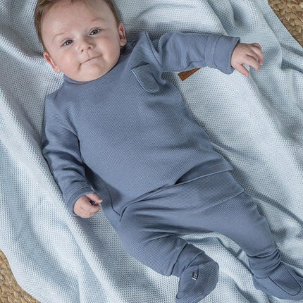 Baby's Only Wiegdeken Soft Classic Poederblauw - Baby's Only - Babywinkel - 8719075025307
