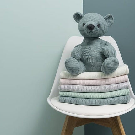 Baby's Only Wiegdeken Soft Classic Zilver/Grijs - Baby's Only - Babywinkel - 8719075020265