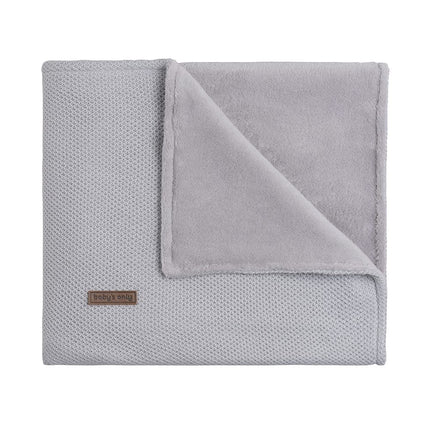 Baby's Only Wiegdeken Teddy Classic Zilver/Grijs - Baby's Only - Babywinkel - 8719497047413