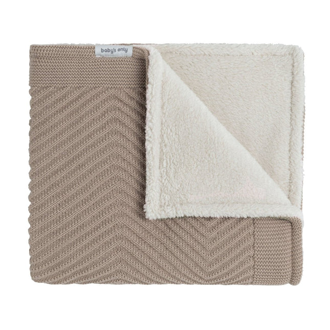 Baby's Only Wiegdeken Teddy Grace Beige - Baby's Only - Babywinkel - 8720791357962