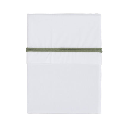 Baby's Only Wieglaken Gebreid Bies Urban Green/Wit - Baby's Only - Babywinkel - 8720512367430