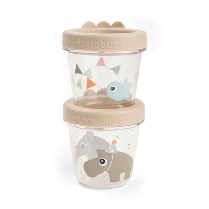 Babyvoedselhouder 2 - pack Celebration Sand koop je bij Babywinkel