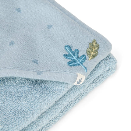 Badcape - Pure Denim Blue - 75x75 - Babywinkel - 8721122584699