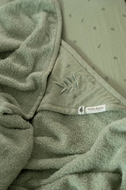 Badcape - Pure Sage - 100x100 - Babywinkel - 8721122584200