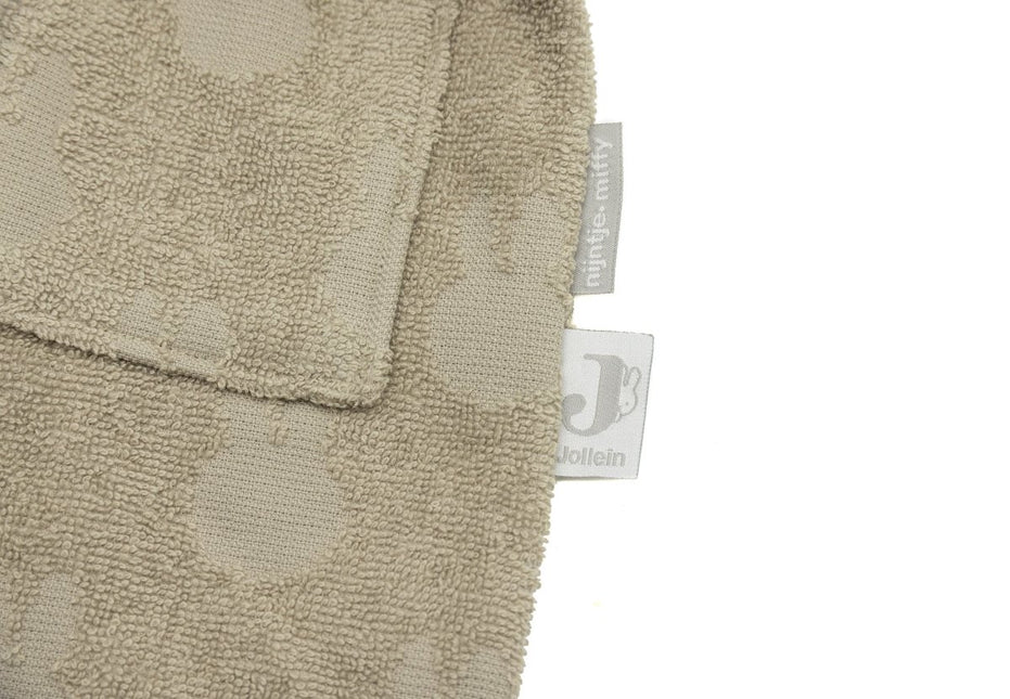Badjas Badstof 1 - 2 jaar Miffy Jacquard - Olive Green - Babywinkel - 8717329378711