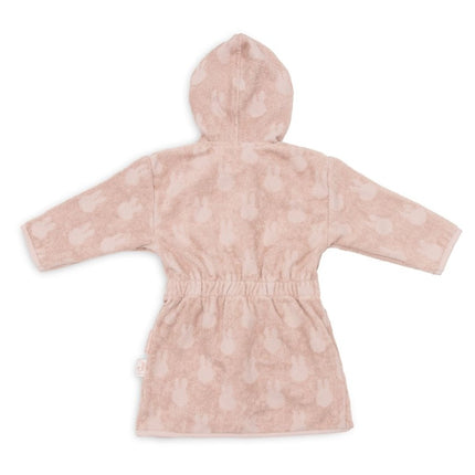 Badjas Badstof 1 - 2 jaar Miffy Jacquard - Wild Rose - Babywinkel - 8717329378735