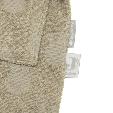 Badjas Badstof 3 - 4 jaar Miffy Jacquard - Olive Green - Babywinkel - 8717329378742