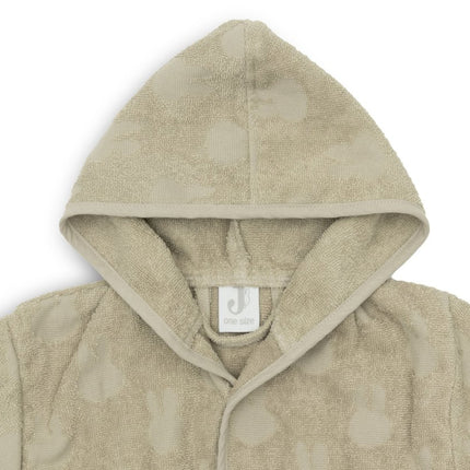 Badjas Badstof 3 - 4 jaar Miffy Jacquard - Olive Green - Babywinkel - 8717329378742