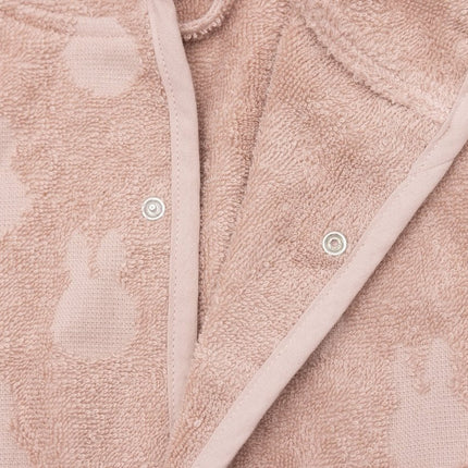 Badjas Badstof 3 - 4 jaar Miffy Jacquard - Wild Rose - Babywinkel - 8717329378766
