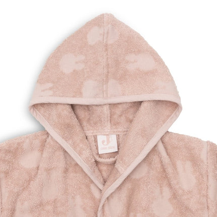 Badjas Badstof 3 - 4 jaar Miffy Jacquard - Wild Rose - Babywinkel - 8717329378766